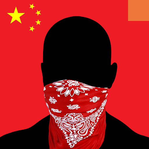 Villain #413 - The Whoopty Bandana Villain on the Chinese background with the Original Accent