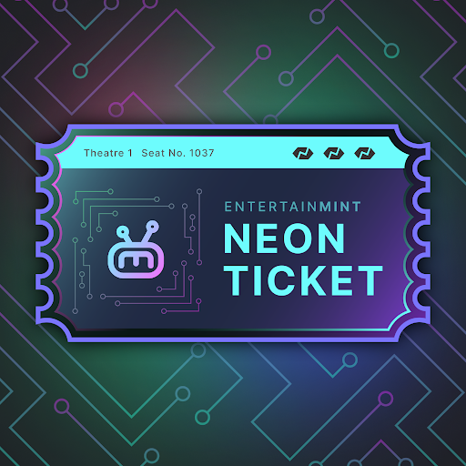 Neon Ticket #1037
