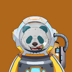 Panda Astronaut Club #214