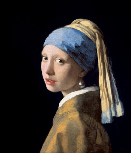 «Girl with a Pearl Earring» Johannes Vermeer | «Девушка с жемчужной сережкой» Иоганн Вермеер  1665-67