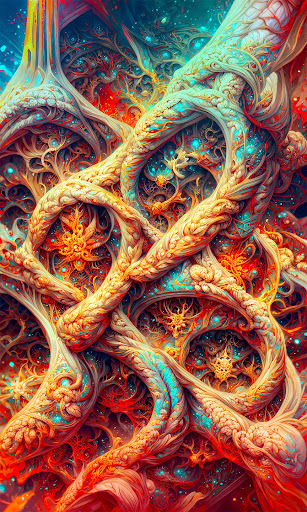 Abstract Corals.