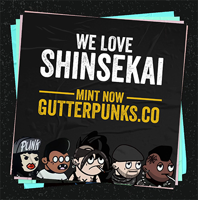 Gutter Punks Flyer - Shinsekai