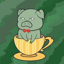 Lucky Teacup Piggy Club #677