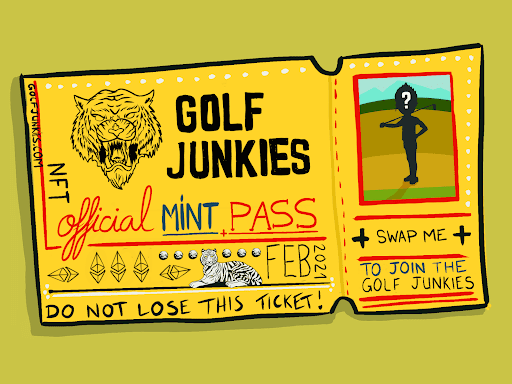 Golf Junkies Mint Pass