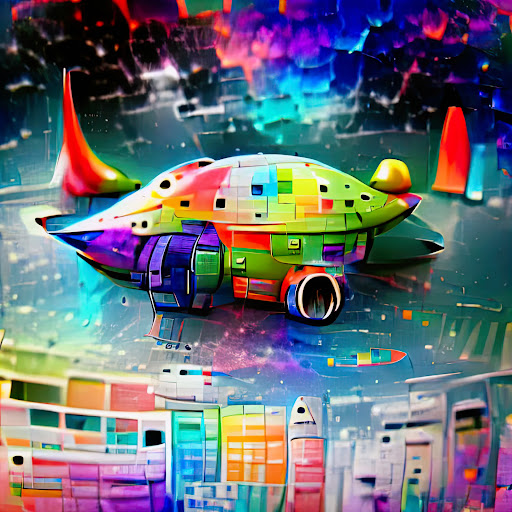 Artistic Spaceship #306