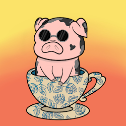 Lucky Teacup Piggy Club #685