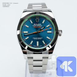 Rolex Milgauss Black Dial 2021 40mm 116400GV - Full Boxes & Papers