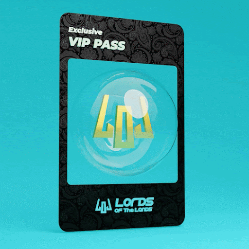 Lords of The Lands VIP pass