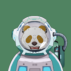 Panda Astronaut Club #292