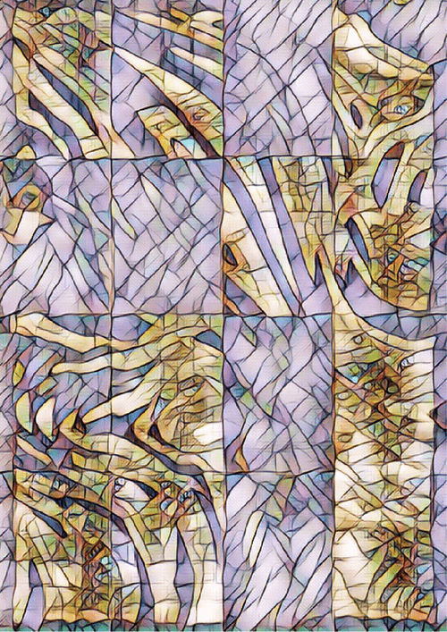Mosaic Abstraction By Anona #45