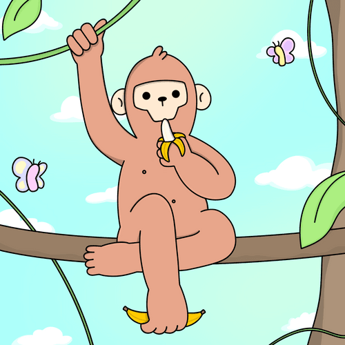 Ape See Banana, Ape Eat Banana