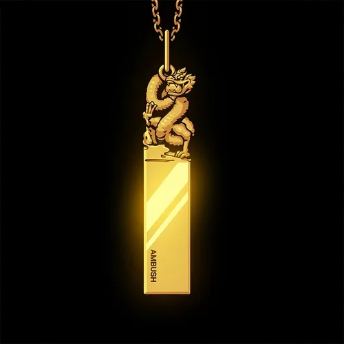Azuki x AMBUSH - Gold Dragon Pendant