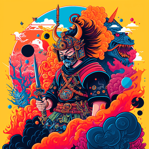 The Samurai by LSD #15