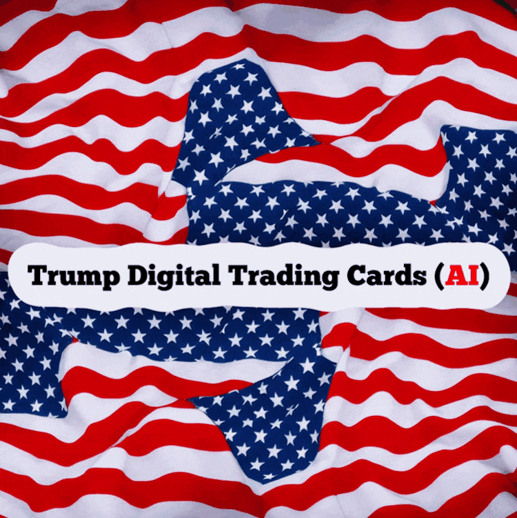 Trump Digital Trading Cards - (AI) #14