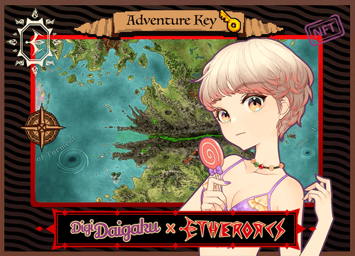 DigiDaigaku #289 - Frannie | EtherOrcs Adventure Key (DigiDaigaku Genesis)