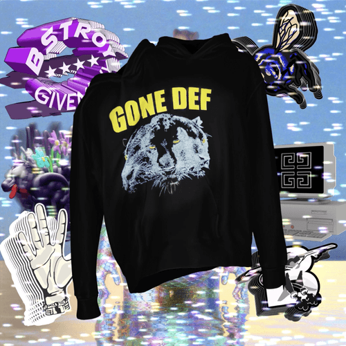 BSTROY x GIVENCHY Gone Def two-headed hoodie