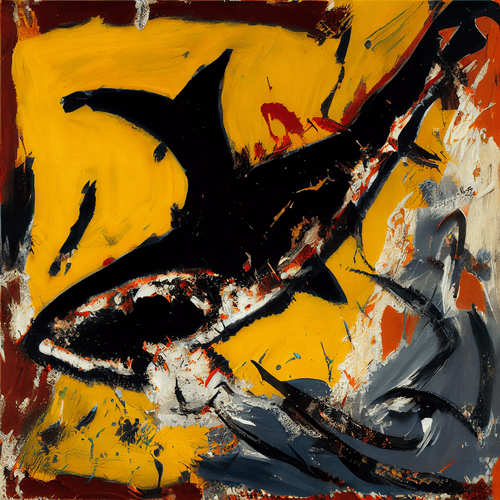 Abstract Shark by Kimi #189