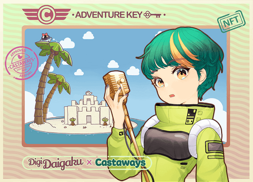 DigiDaigaku Genesis Adventure Key Castaways #2001 - Irma
