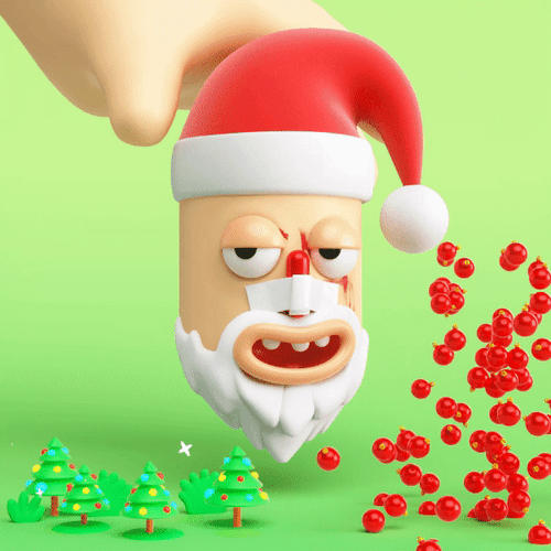 Bruh Pills Santa