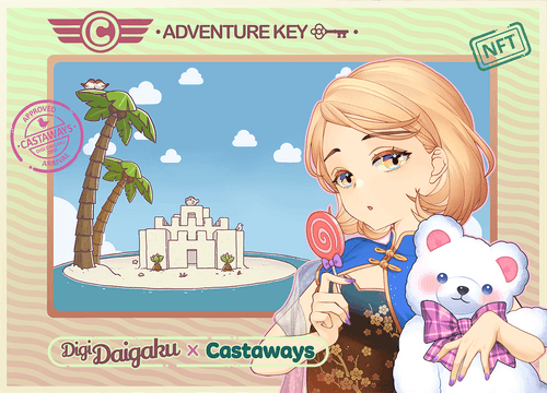 DigiDaigaku Genesis Adventure Key Castaways #613 - Patricia