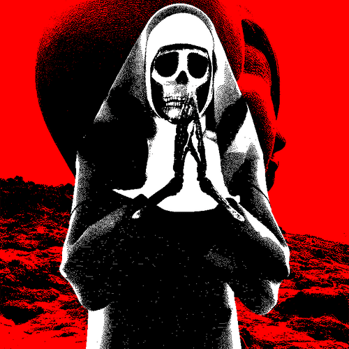 #53 - Skeleton Nun ghost in the Beach of Idolatry