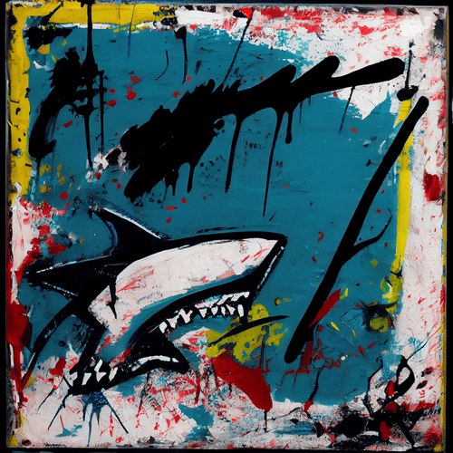 Abstract Shark by Kimi #269