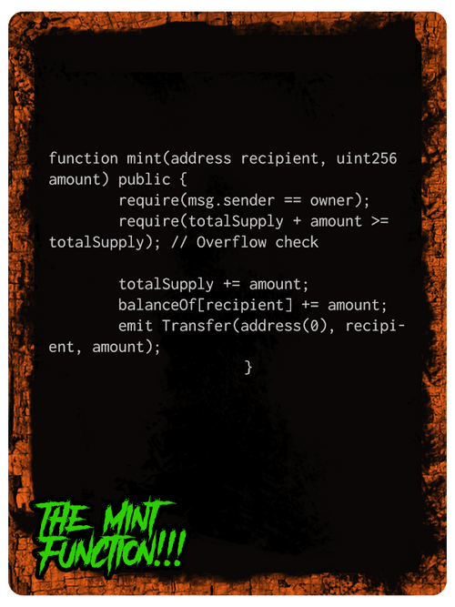 THE MINT FUNCTION!!!