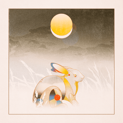 Follow the white rabbit.