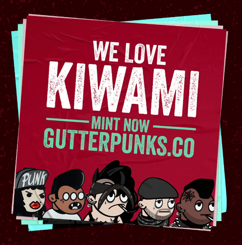 Gutter Punks Flyer - Kiwami