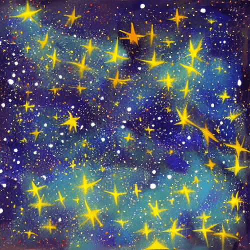 Mysterious Starry Sky #32
