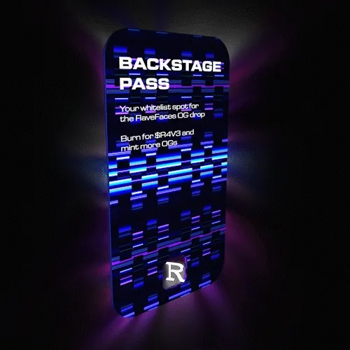 RaveFaces - BackStage Pass