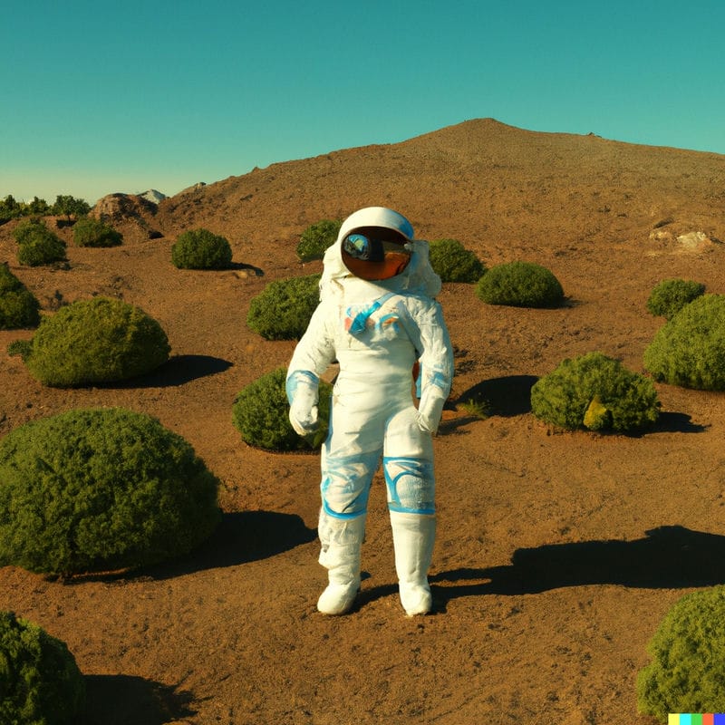 Mars Astronaut #2