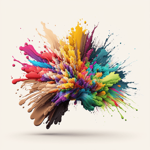 Color Burst By Felix Norgaard #256
