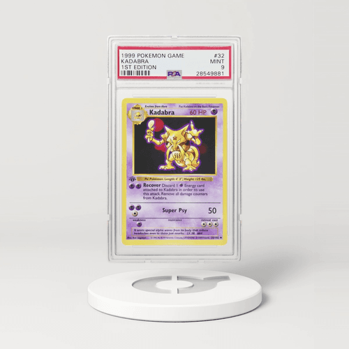 1999 Pokémon Base Set Shadowless 1st Edition Kadabra #32 (PSA 28549881)
