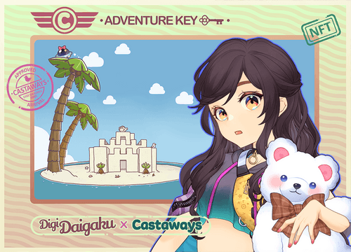 DigiDaigaku Genesis Adventure Key Castaways #1505 - Ruriko