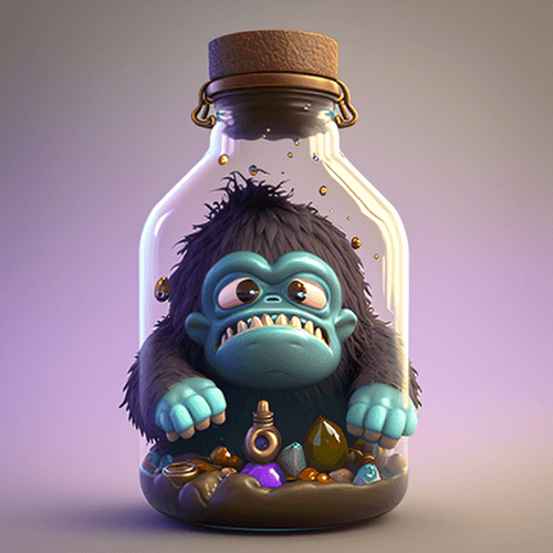 Bottle Apes Genesis  #6