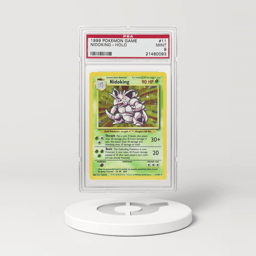 1999 Pokémon Base Set Holo Nidoking #11 (PSA 21460093)