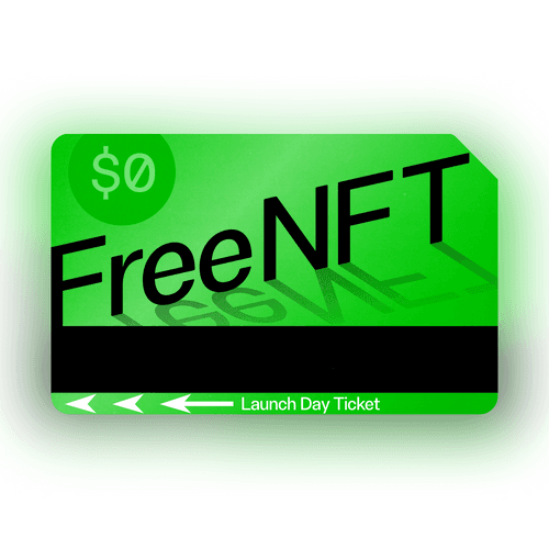 FreeNFT Collectible Launch Ticket