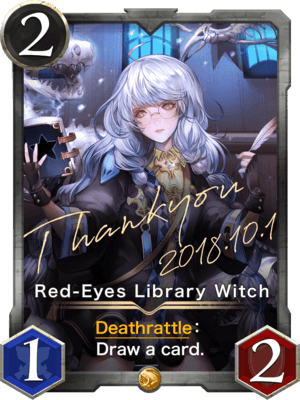 Red-Eyes Library Witch #110000003