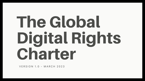 The Global Digital Rights Charter 1.0 (GDRC 1)