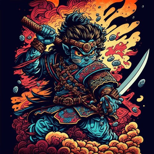 The Samurai by LSD #123