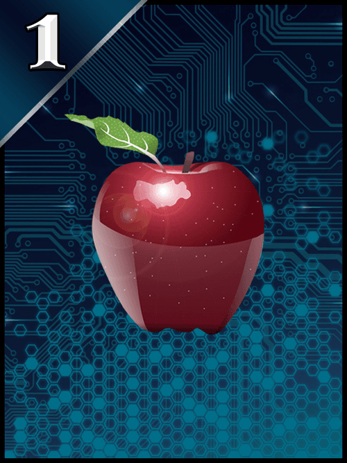 Curio Card #1 (Apples)