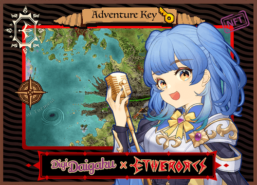 DigiDaigaku #1030 - Kirrily | EtherOrcs Adventure Key (DigiDaigaku Genesis)