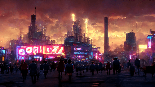 Piccadilly Circus 2077