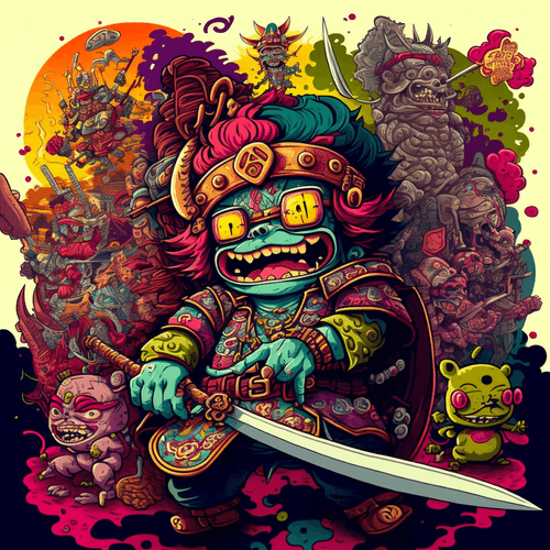 The Samurai by LSD #12