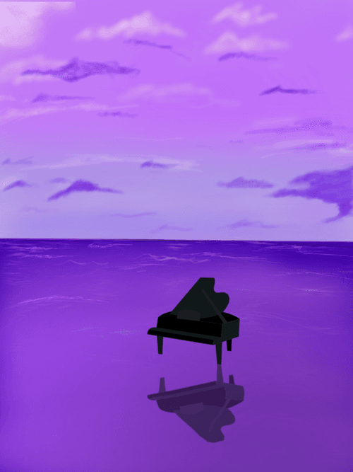 Memory Lane: Purple Piano