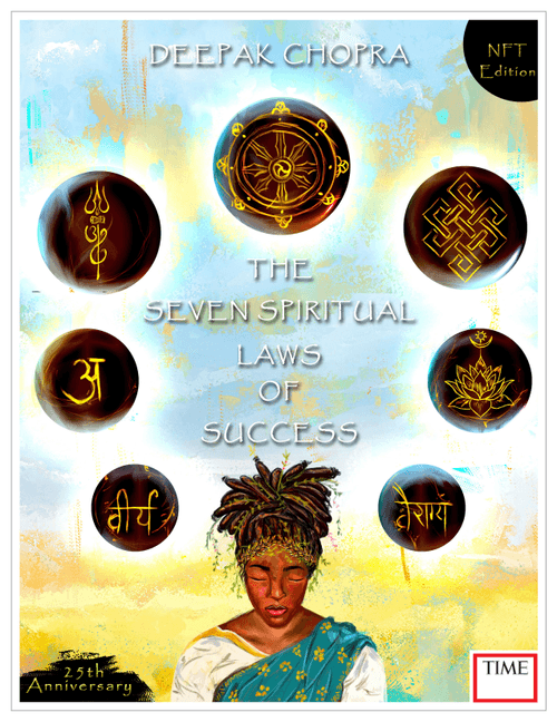 The Seven Spiritual Laws of Success | Cover by Crixtover Edwin