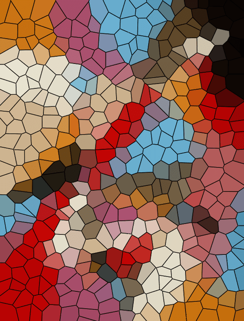 Abstract Mosaic by Alex King #26