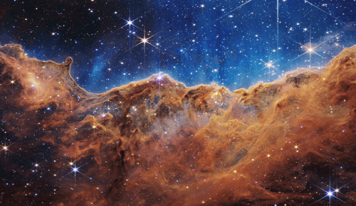 “Cosmic Cliffs” in the Carina Nebula (NIRCam Image) 3985