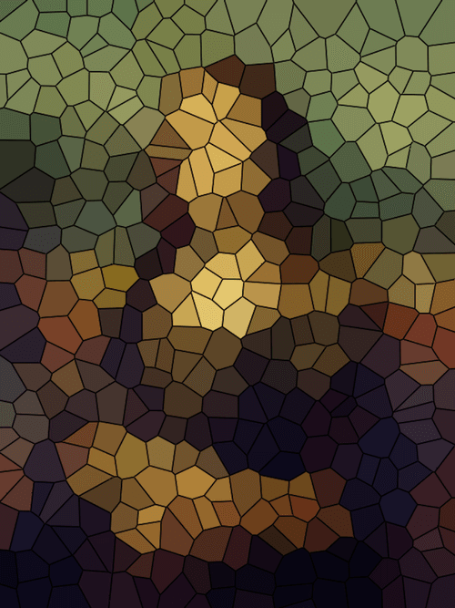Abstract Mosaic by Alex King #72